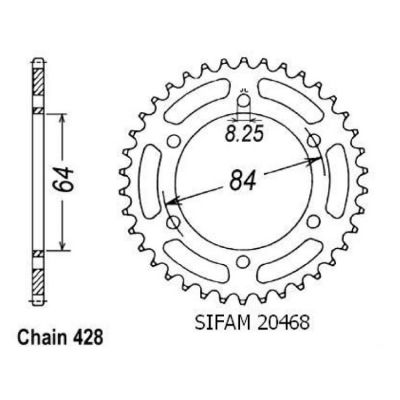 Rozeta pro Suzuki 20468CZ50